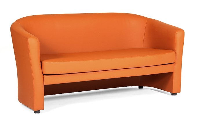 Прямой диван Крон трехместный, экокожа в Курске - изображение 1